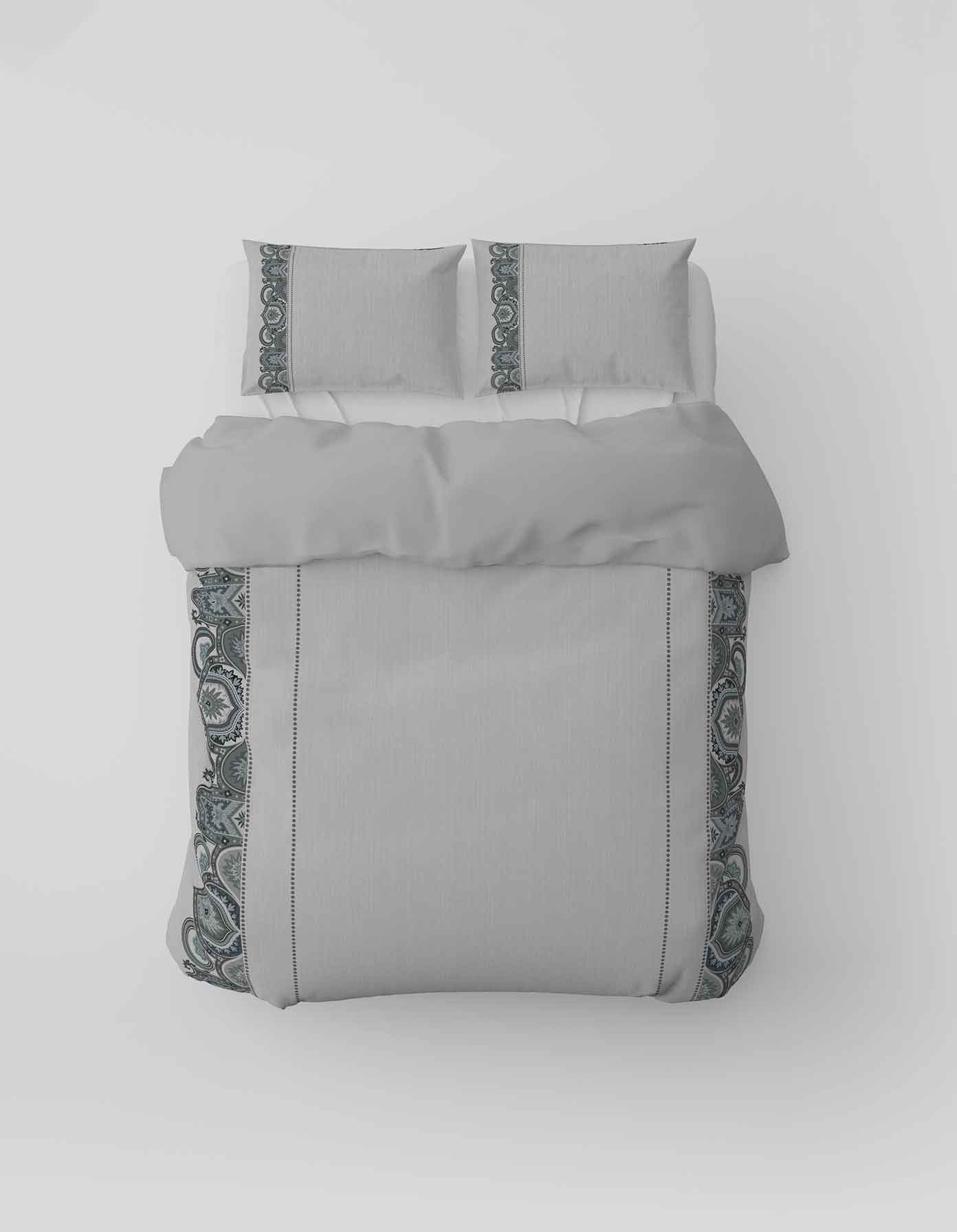 Printed Comforter Set King Size - Code109 -  Size 240x 220 cm