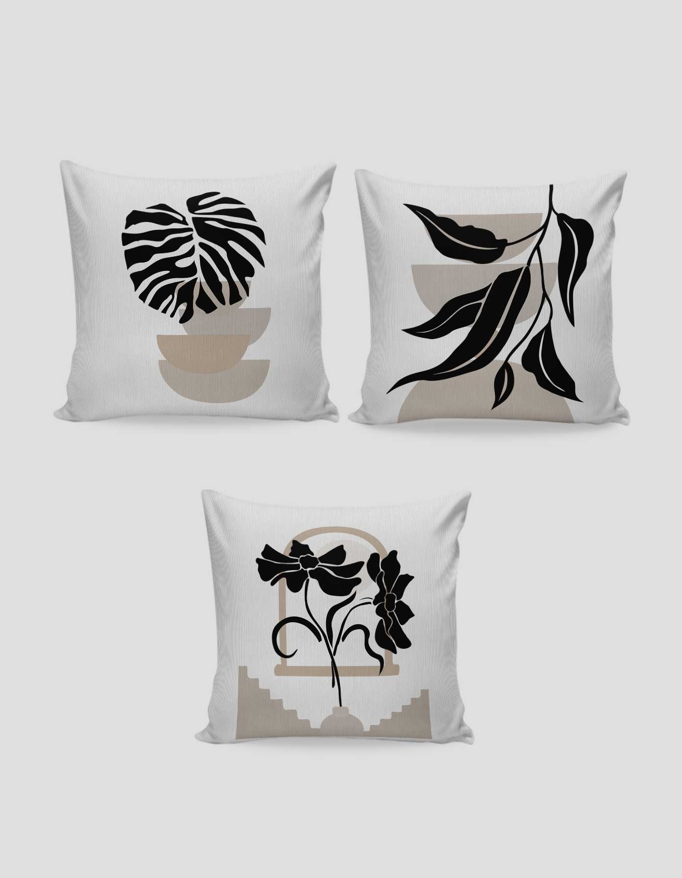 Printed Cushion  Set of 3 piece - Code839 - Size45x45cm