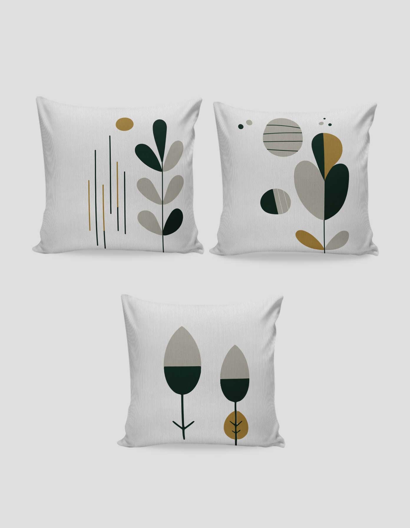 Printed Cushion  Set of 3 piece- Code840 - Size45x45cm