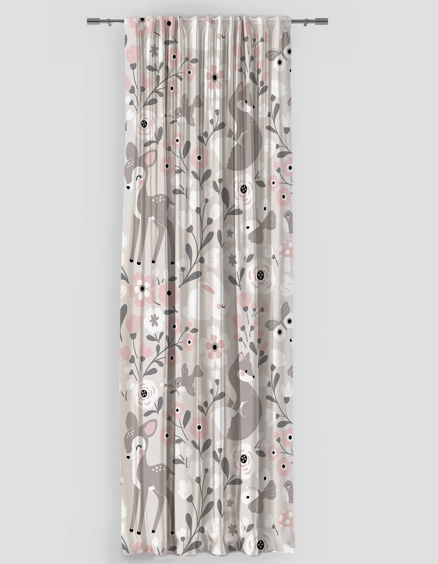 Ready-Made Printed Curtain (Back Tape) _ Code 3_1_127