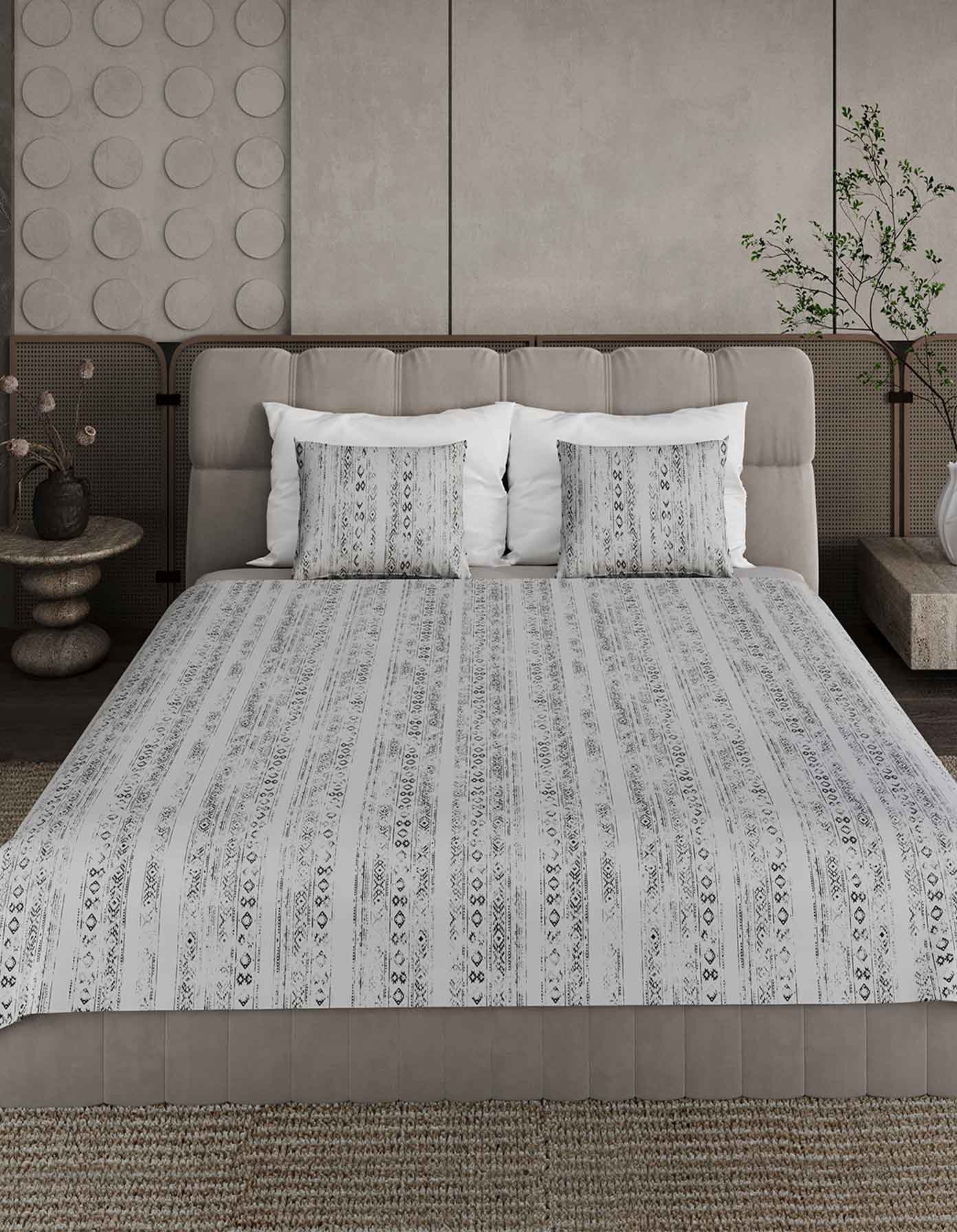 Bed spread Set King Size - Code 19 - Size 240x 220 cm