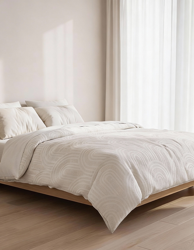 لحاف شتوي بحشو فيبر