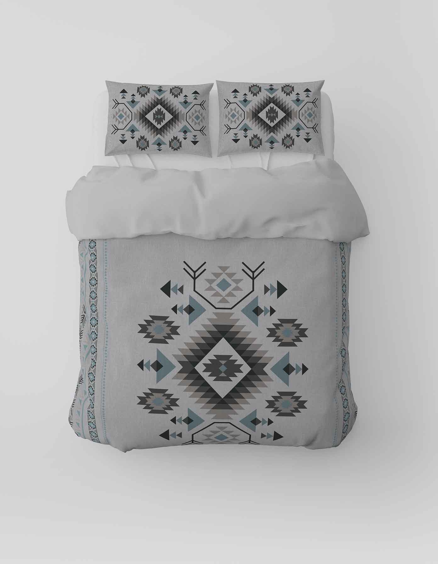 Printed Comforter Set King Size - Code 99 -  Size 240x 220 cm