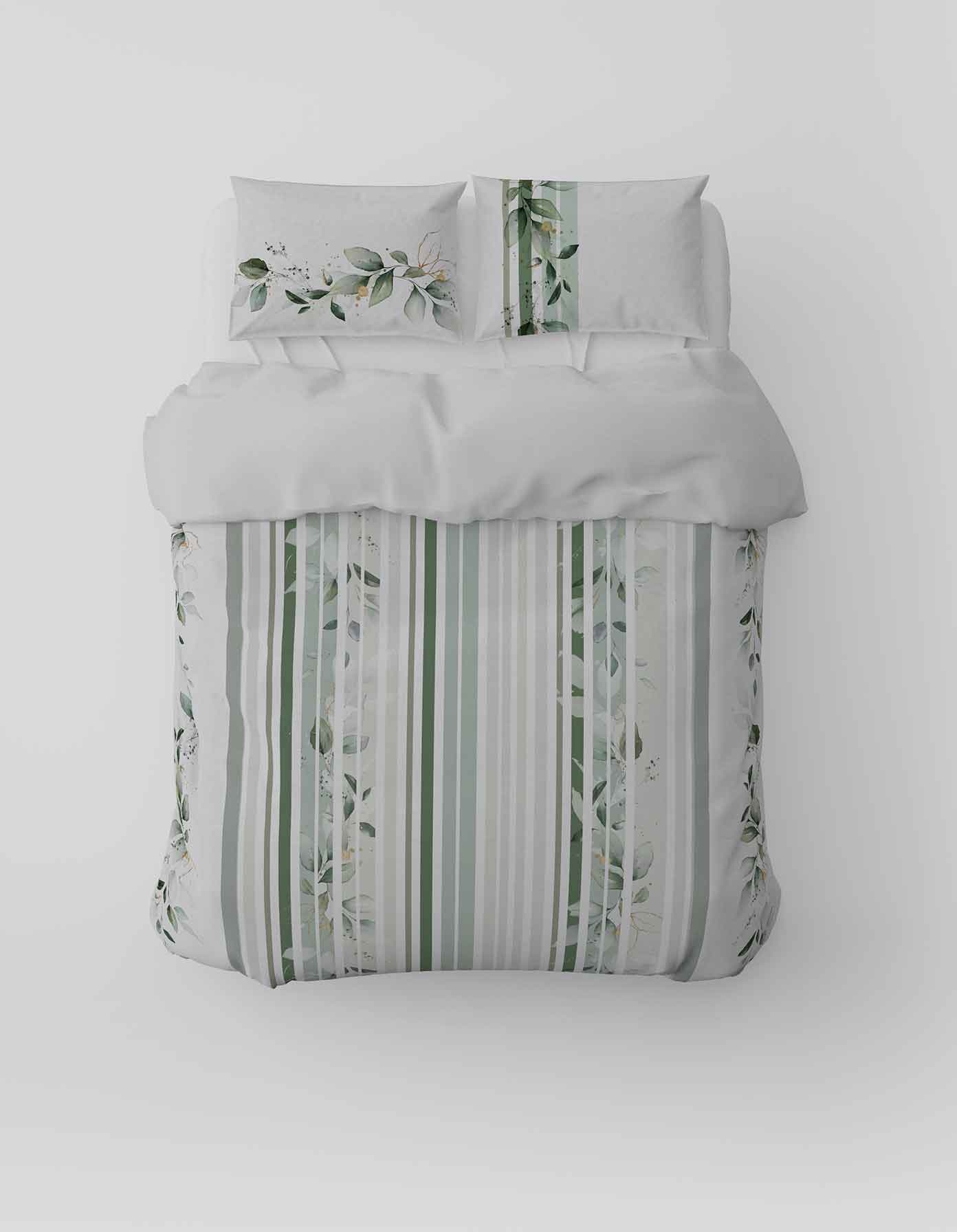 Printed Comforter Set King Size - Code 100 -  Size 240x 220 cm