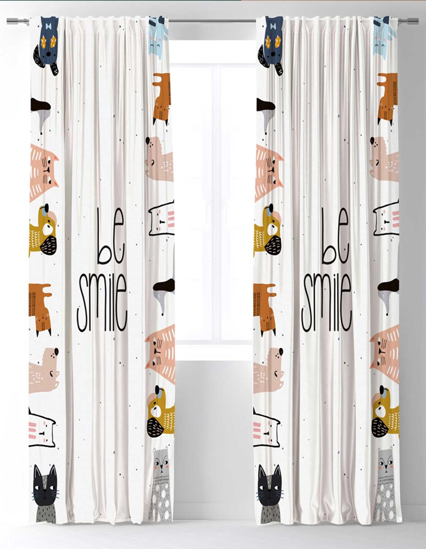 Printed Curtain - 111