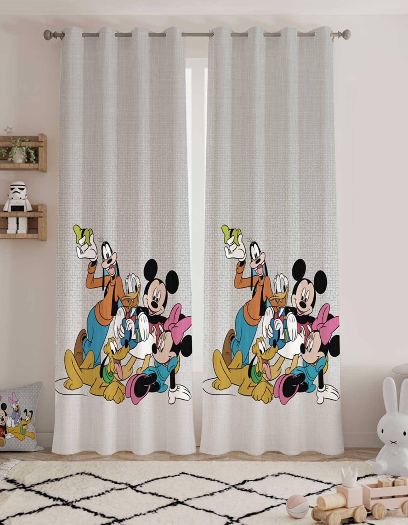 Ready-Made Printed Curtain (Grommet) _ Code 104