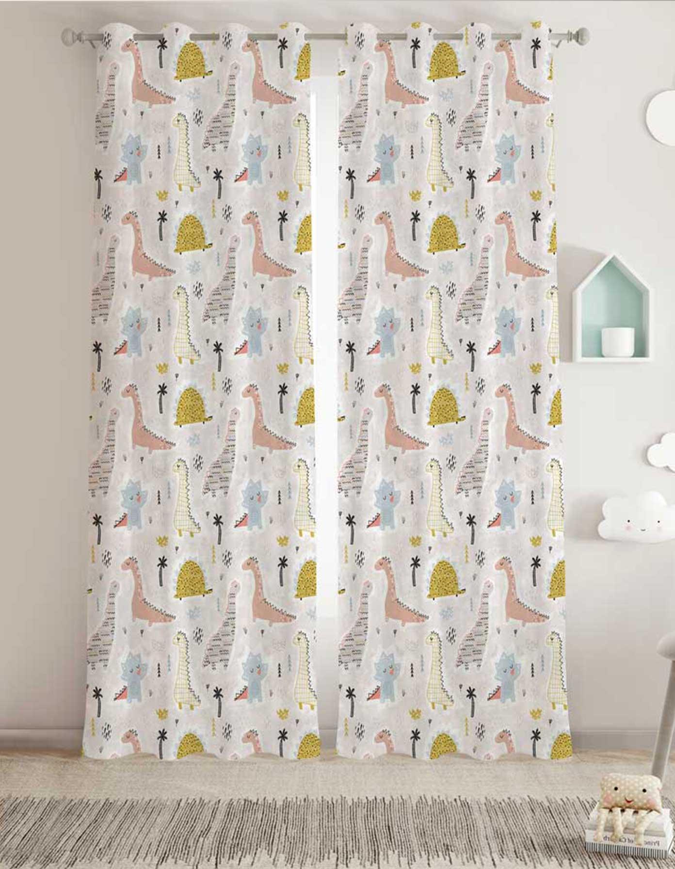 Ready-Made Printed Curtain (Grommet) _ Code 85