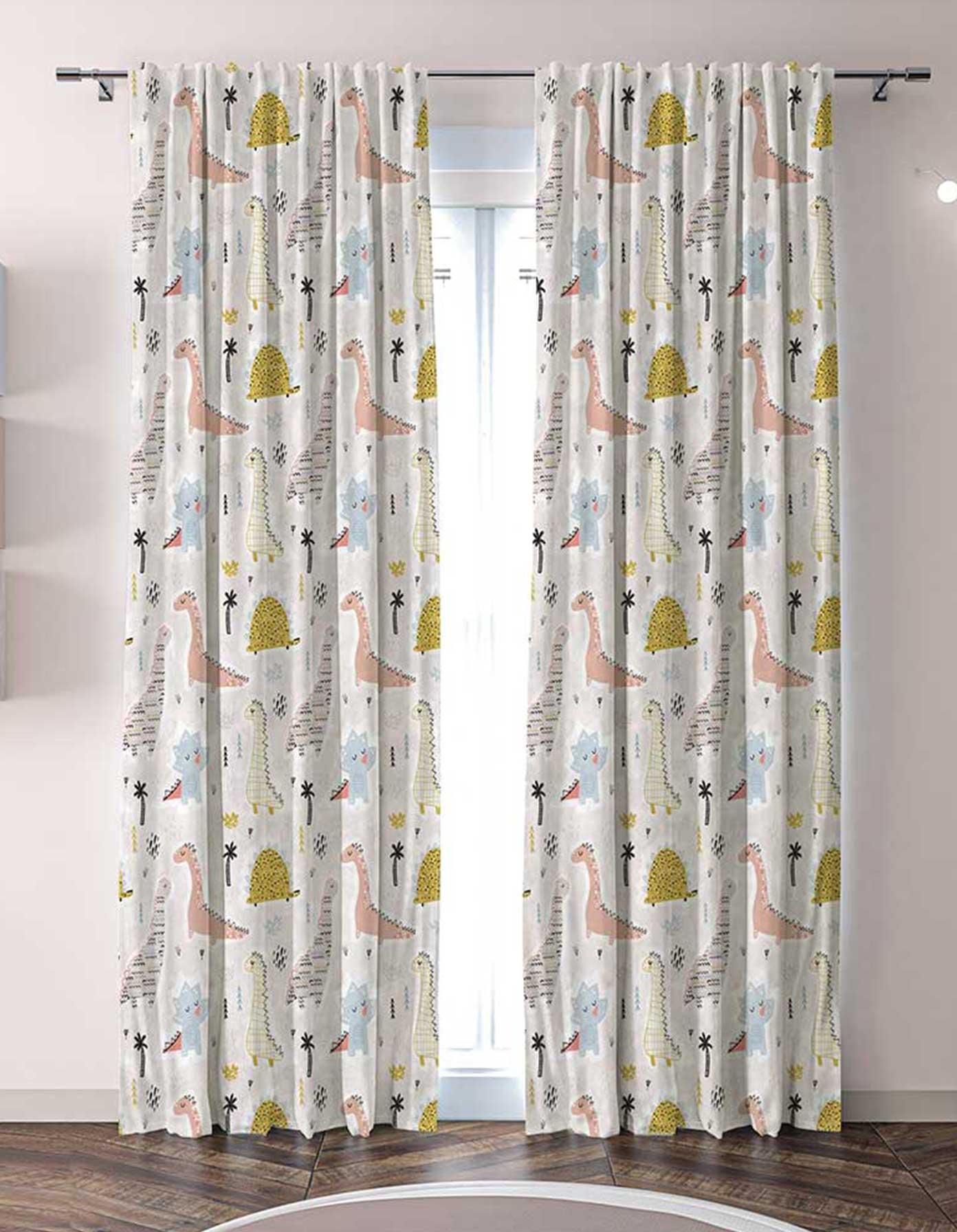 Ready-Made Printed Curtain (Back Tape) _ Code 85