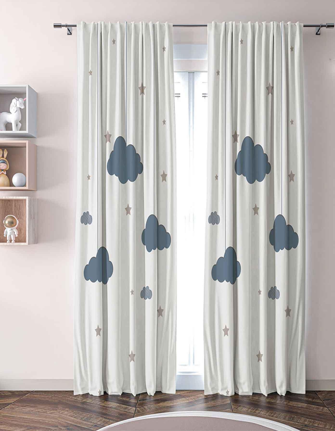 Ready-Made Printed Curtain (Back Tape) _ Code 84