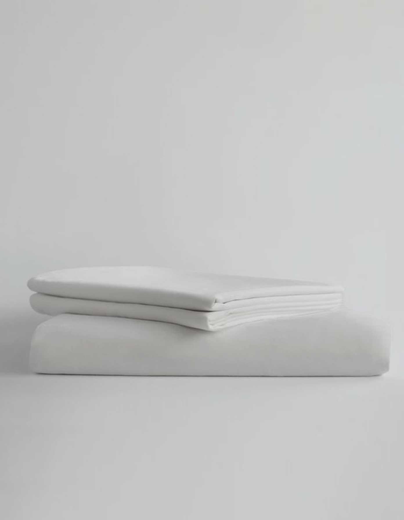 Flat Sheet Set -  (80% Cotton + 20% Blended) - 180 x240 cm