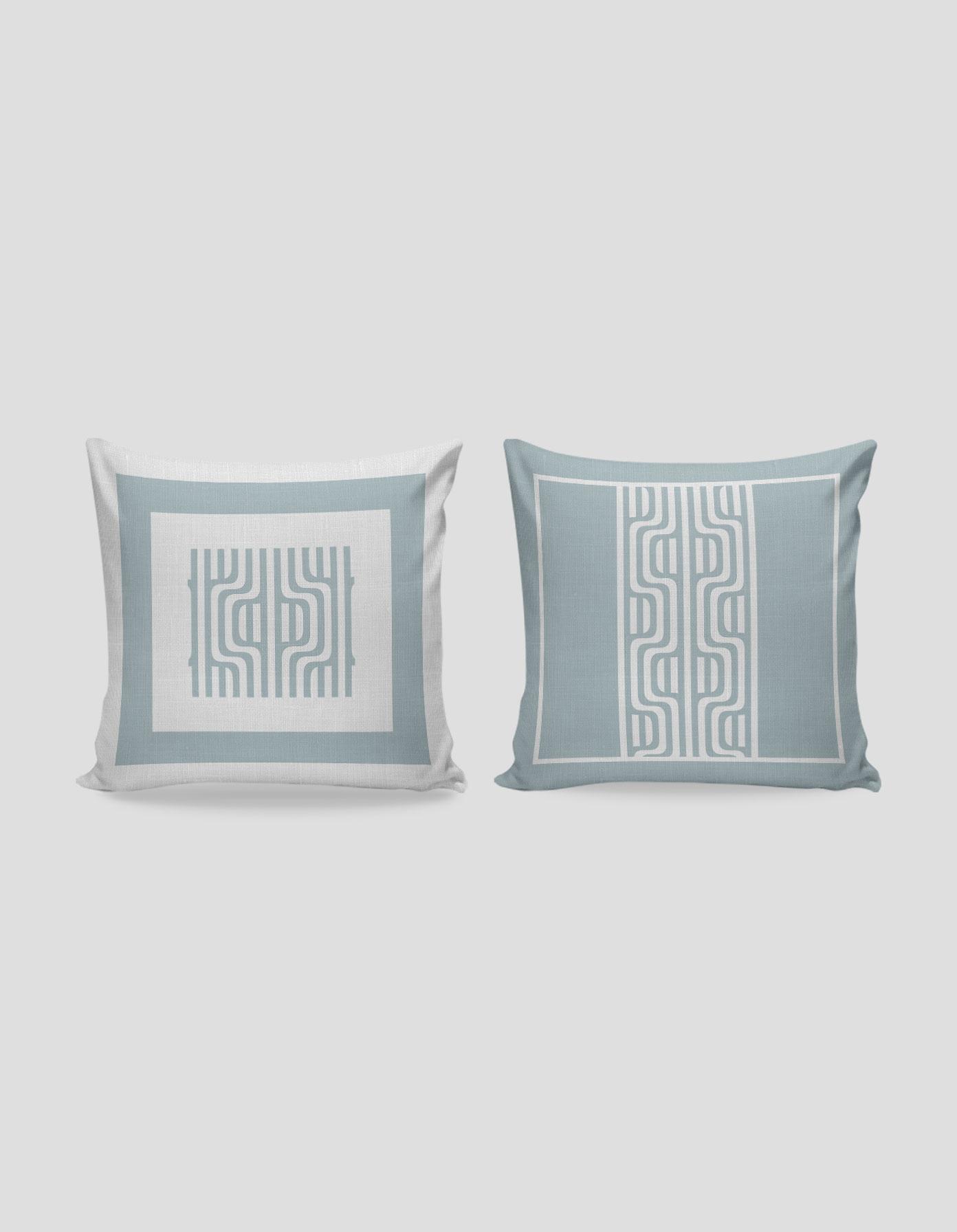 Printed Cushion  Set of 2 piece- Code 846 - Size45x45cm