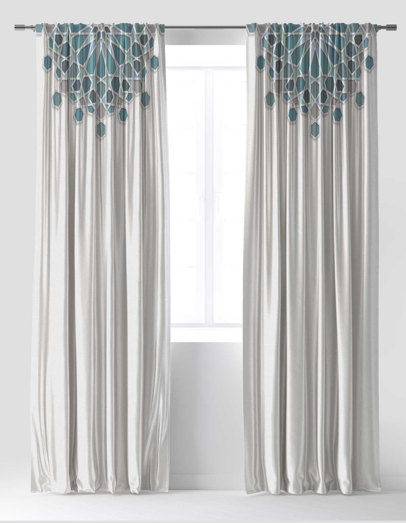 Ready-made Ramadan curtain  ,Code 330