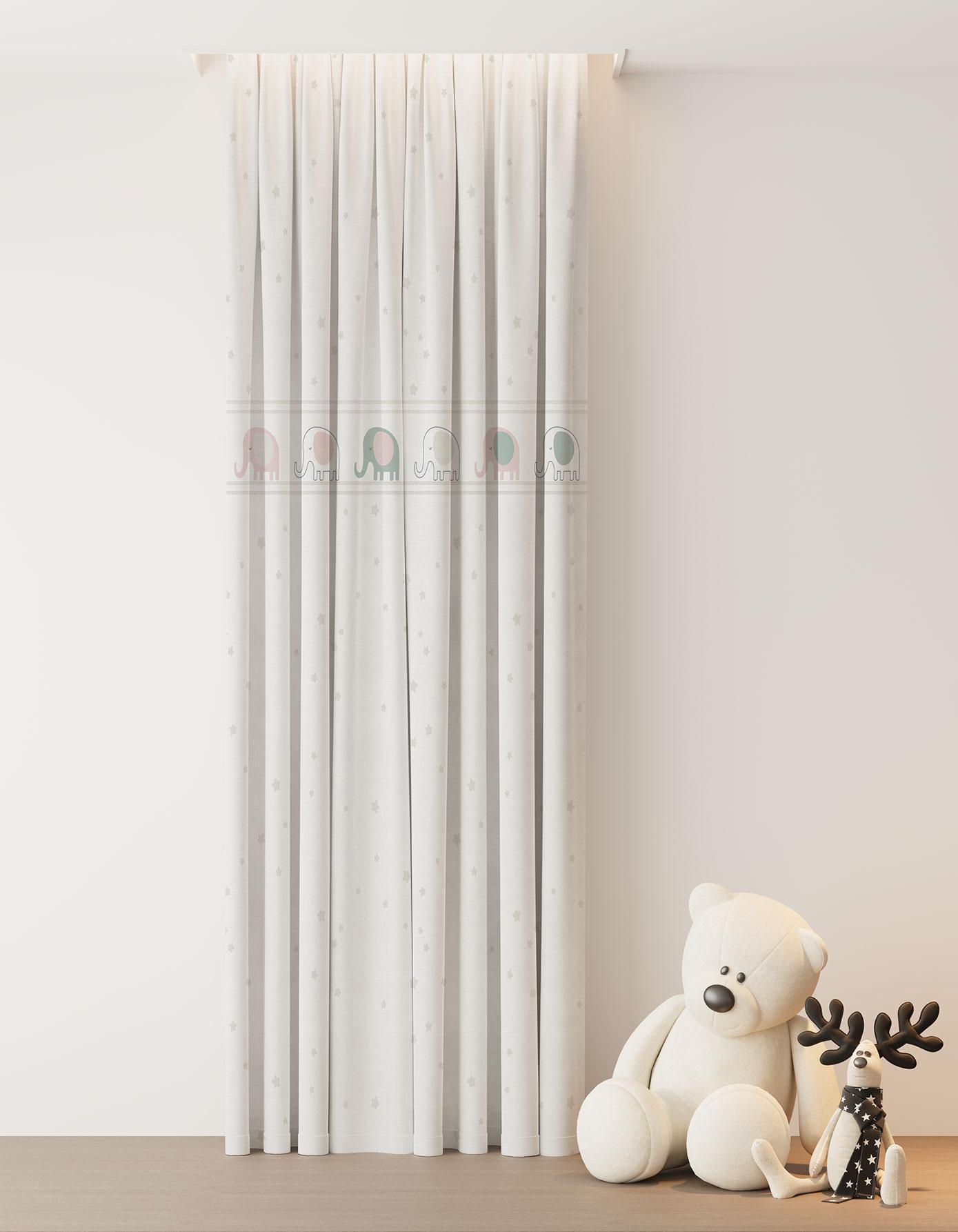 KIDS PRINTED CURTAIN - 53