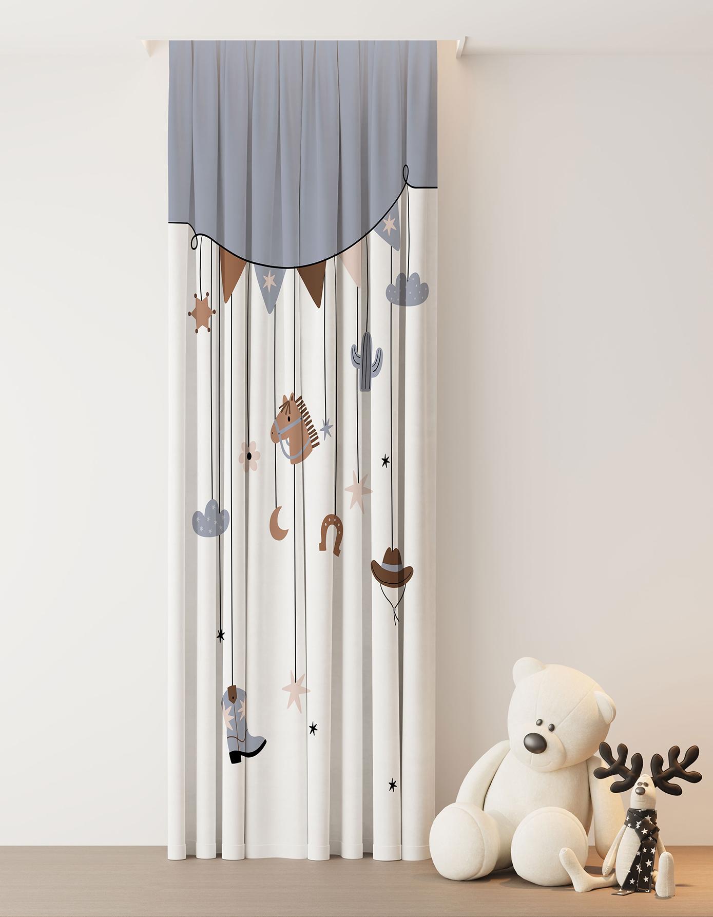 KIDS PRINTED CURTAIN - 46