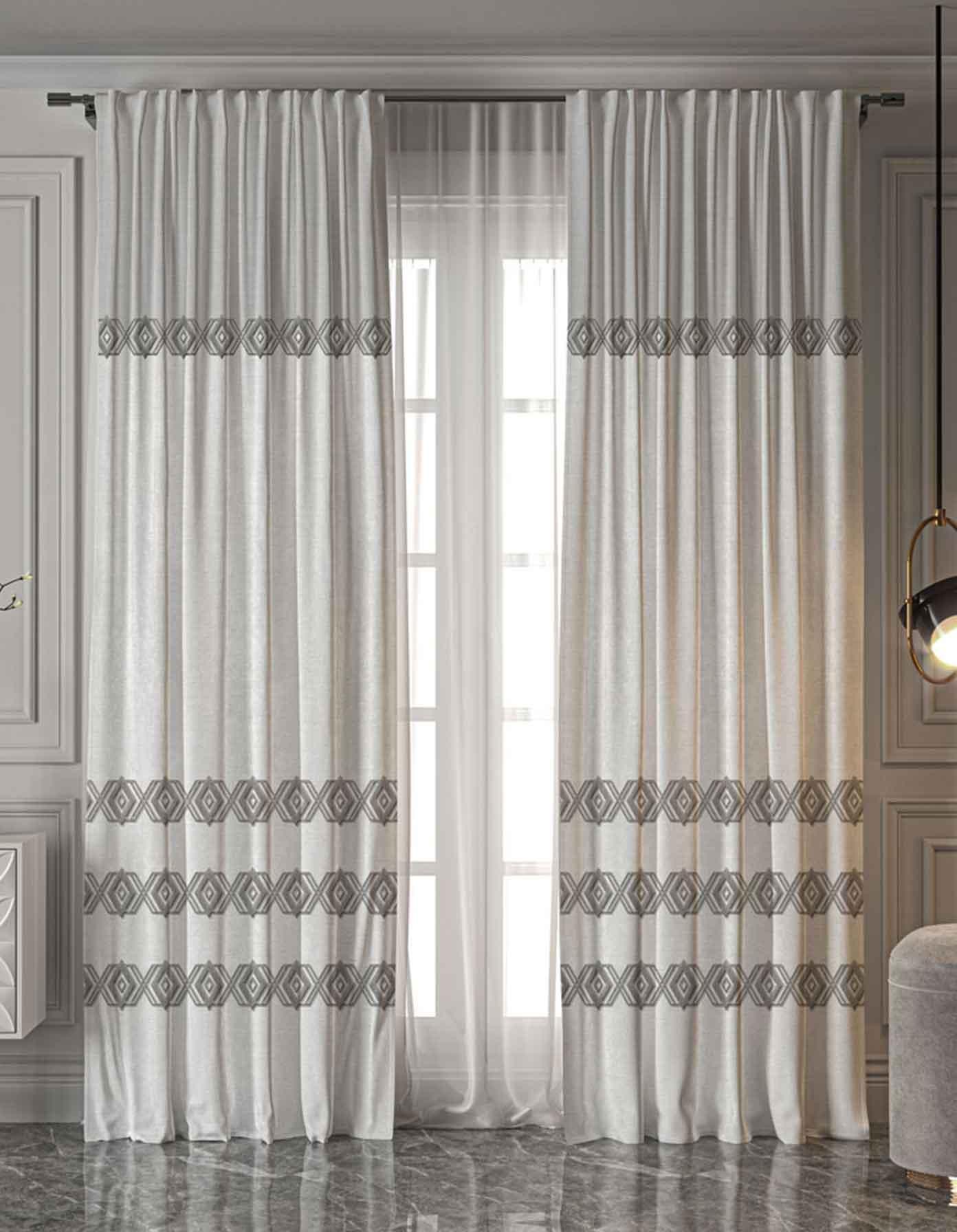 Printed Curtain - 199