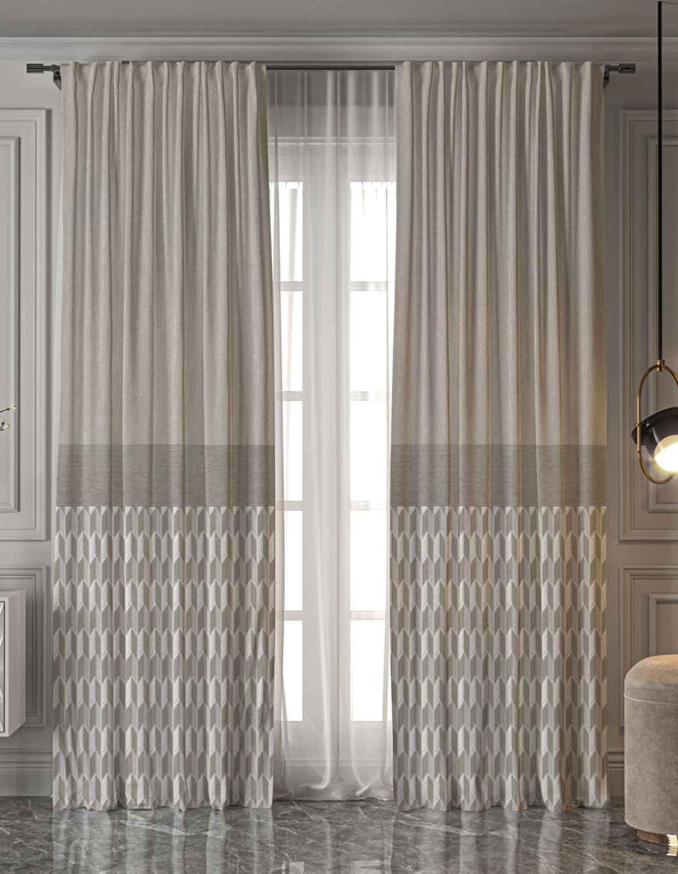 Printed Curtain -193