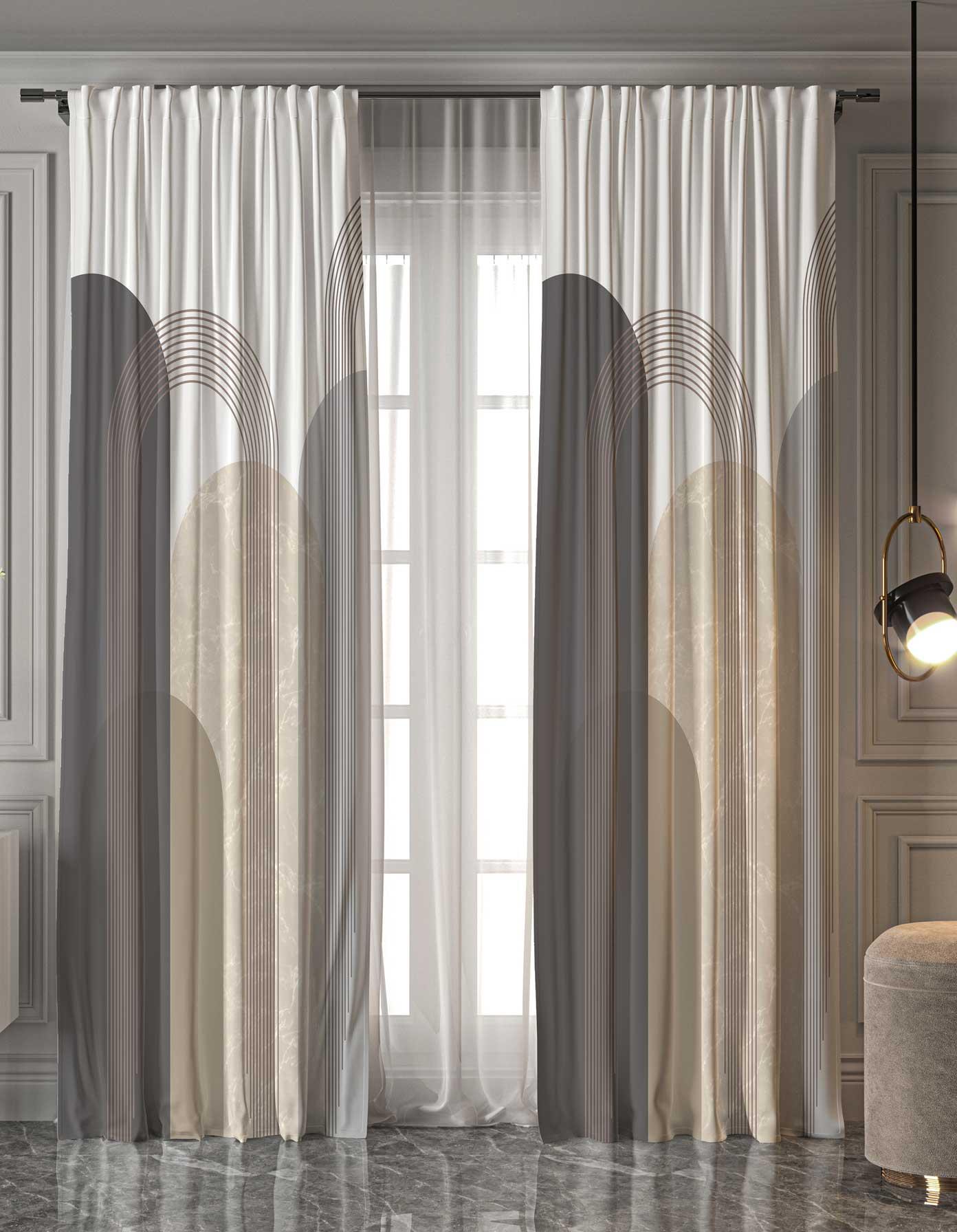 Printed Curtain - 149