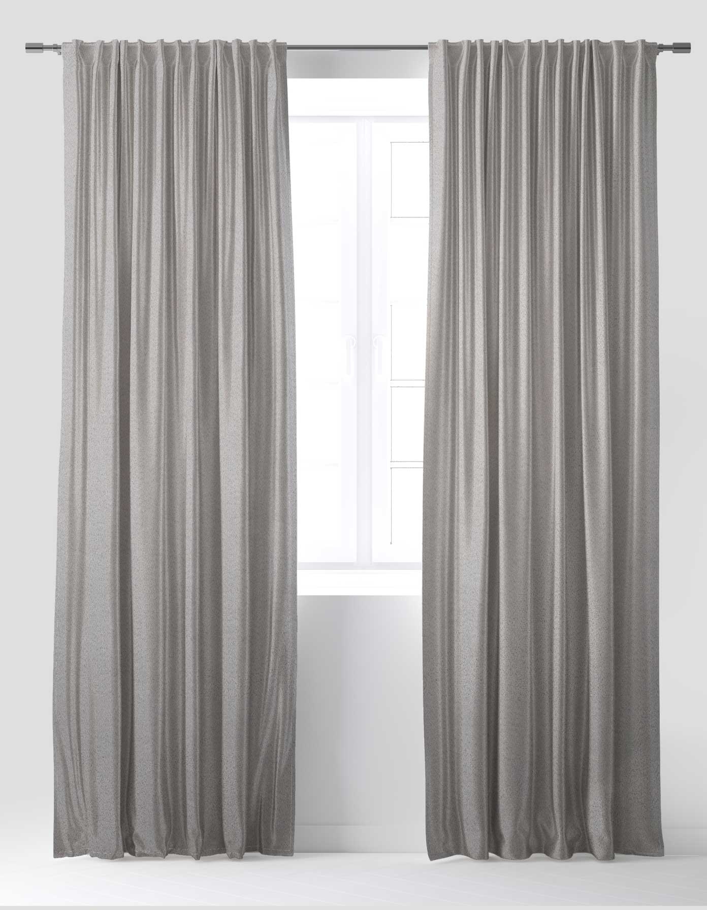 ستارة تعتيم بلاك آوت - رمادي