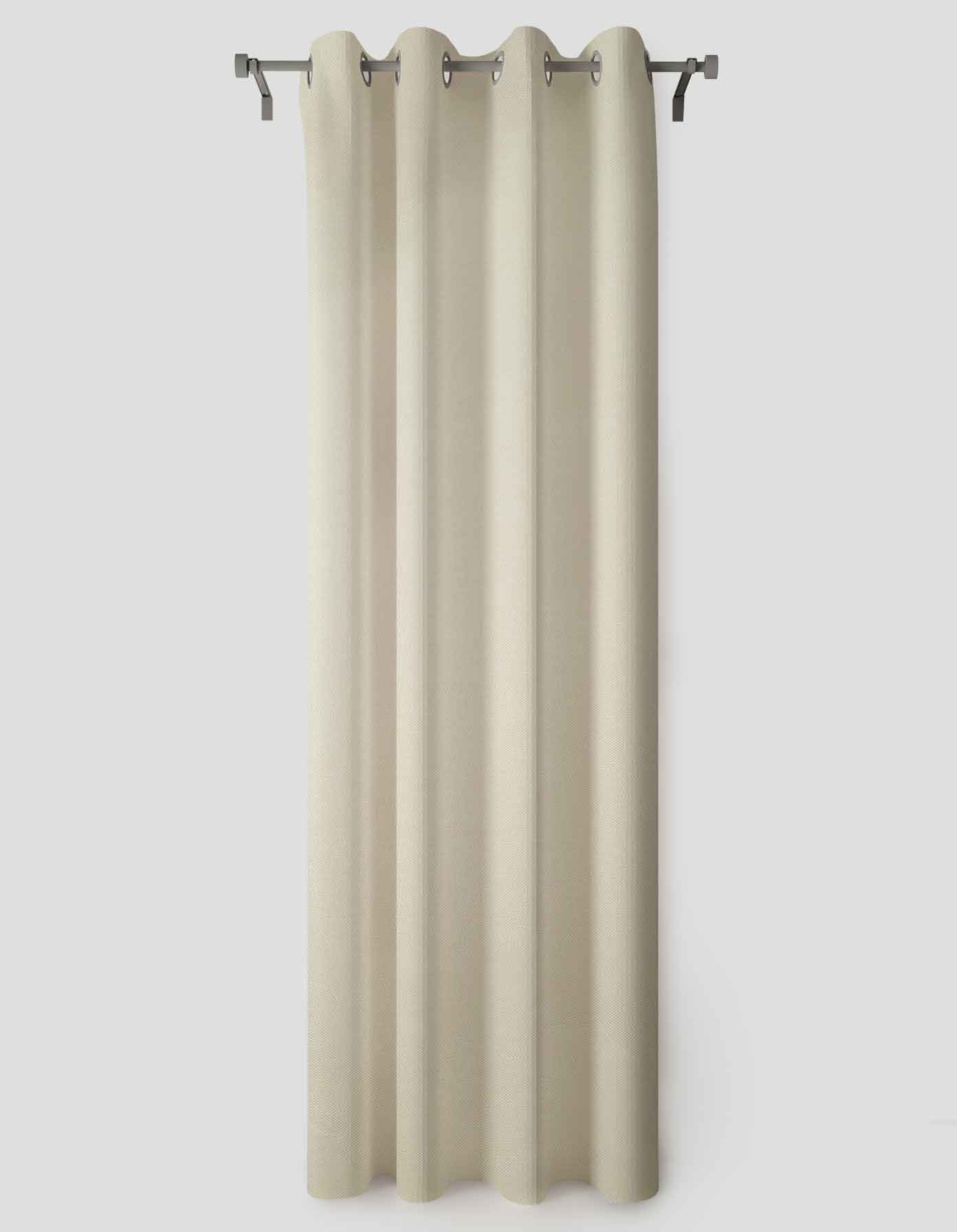 ستارة لوسيان - أوف وايت - جنب واحده - مع حلقات ستارة