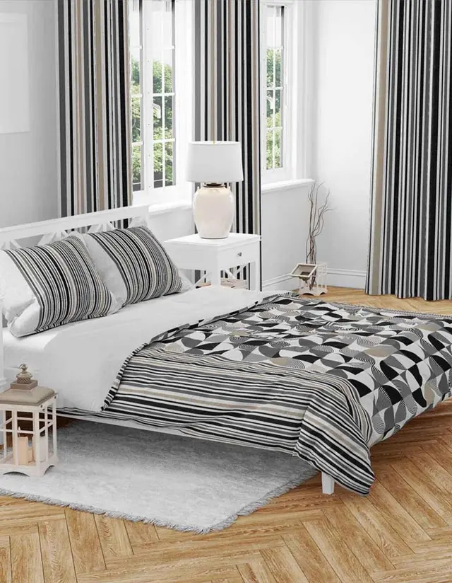 Printed Comforter Set King