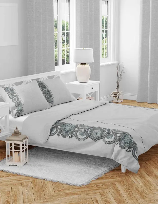 Printed Comforter Set King Size