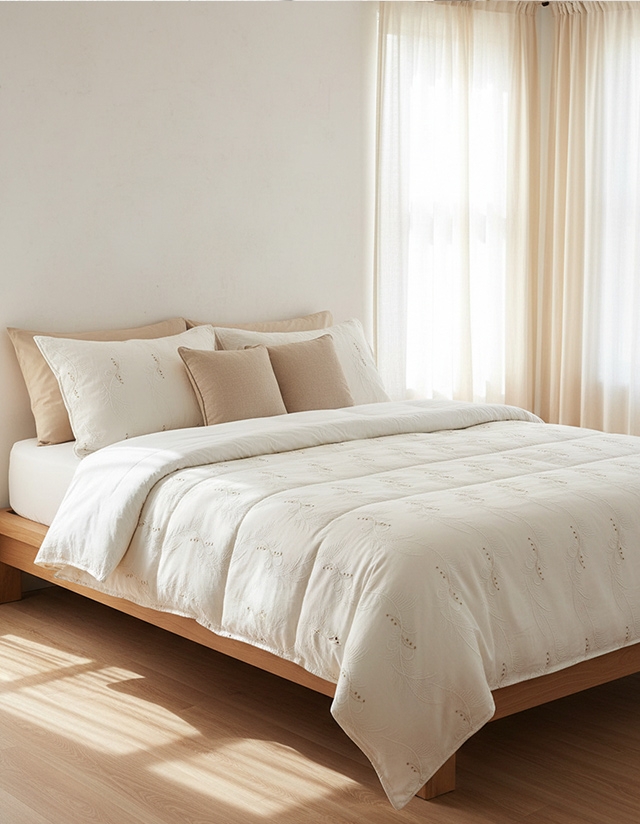 FEATHER COMFORTER