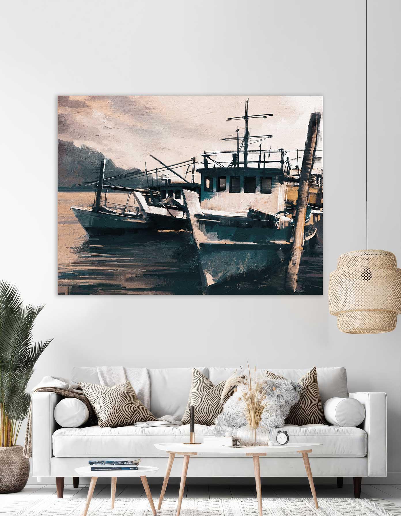 تابلوه تجريدي MDF