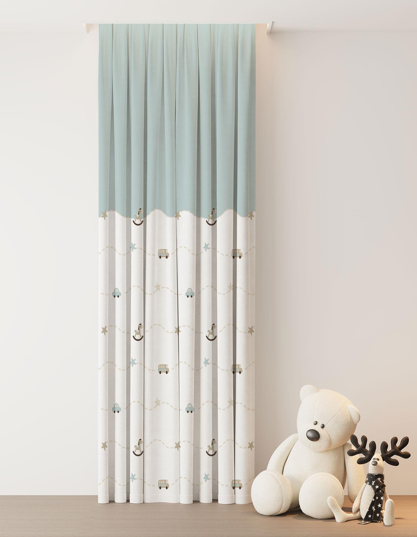 KIDS PRINTED CURTAIN - 32
