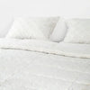 Snow Feather Comforter | Delicate Textured Luxury Bedding