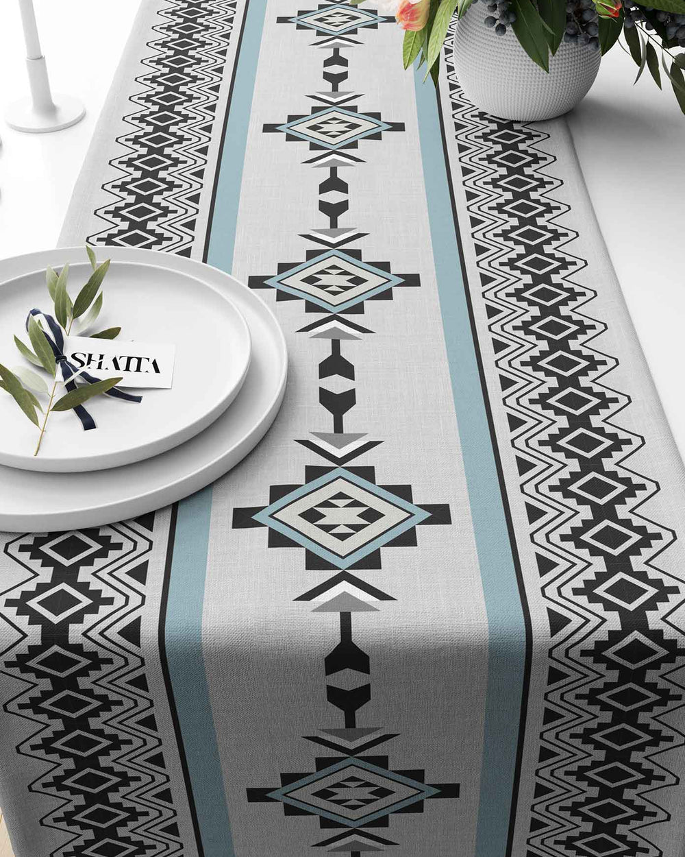 مفرش طاولة | قماش فاخر 170×40 سم كود 245 —