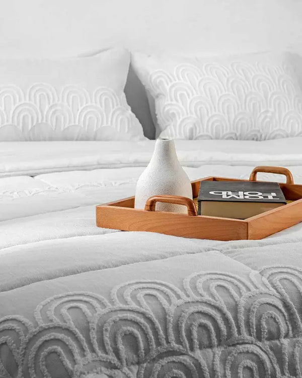 Wave Comforter | Modern Ocean-Inspired Bedding