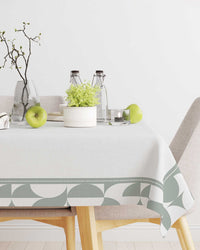 Fabric Table Cloth 00304 — Elegant Printed Design 135×250 cm - 1