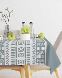 Fabric Table Cloth 00305 — Elegant Printed Design 135×250 cm - 1