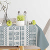 Fabric Table Cloth 00305 — Elegant Printed Design 135×250 cm