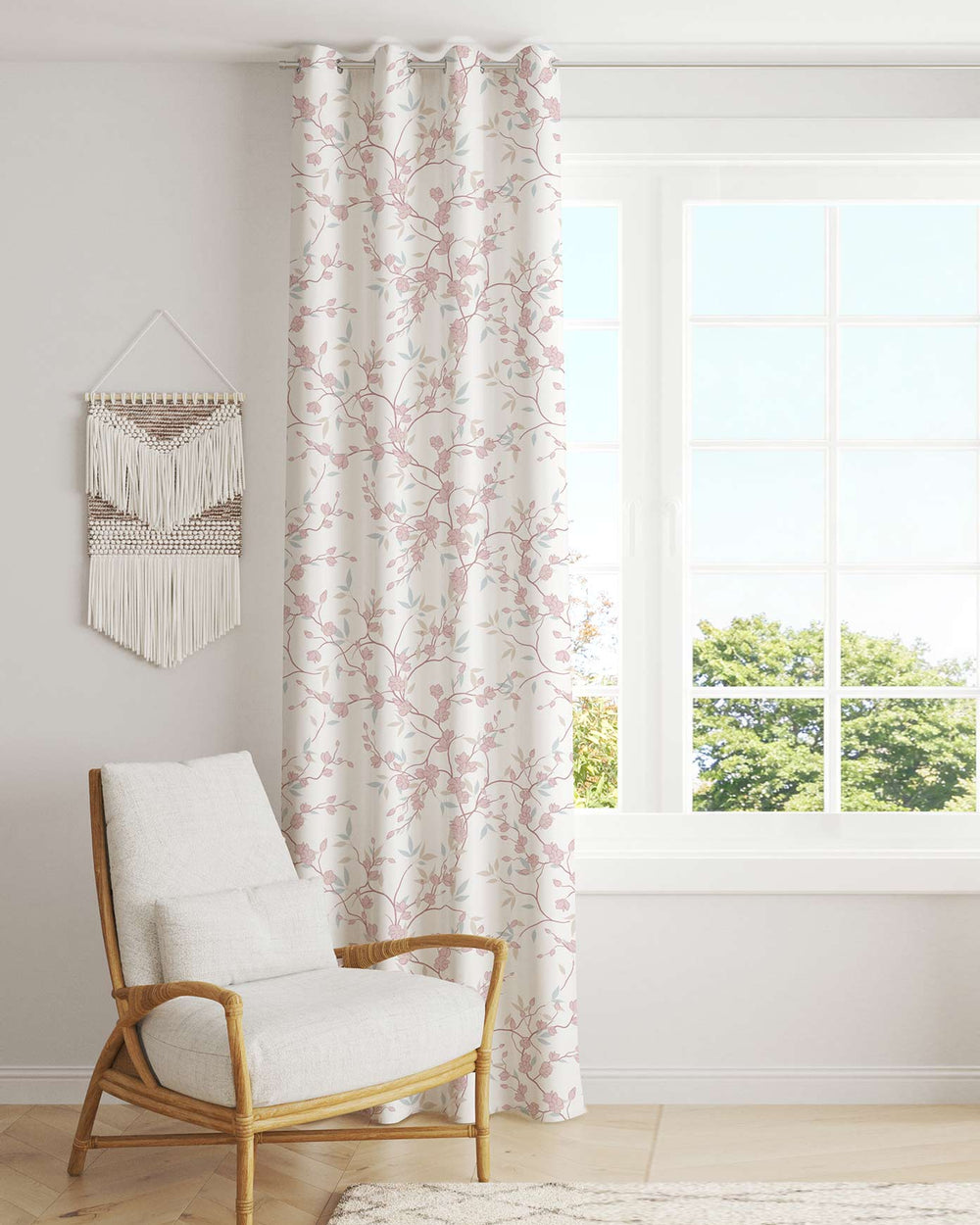 Printed Curtain 335 — Decorative Ready-Made Window Curtain
