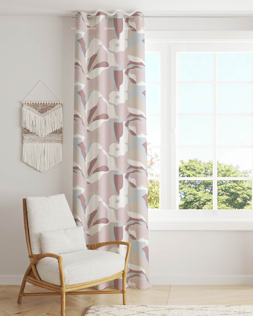 Printed Curtain 339 — Decorative Ready-Made Window Curtain