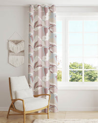 Printed Curtain 339 — Decorative Ready-Made Window Curtain - 1
