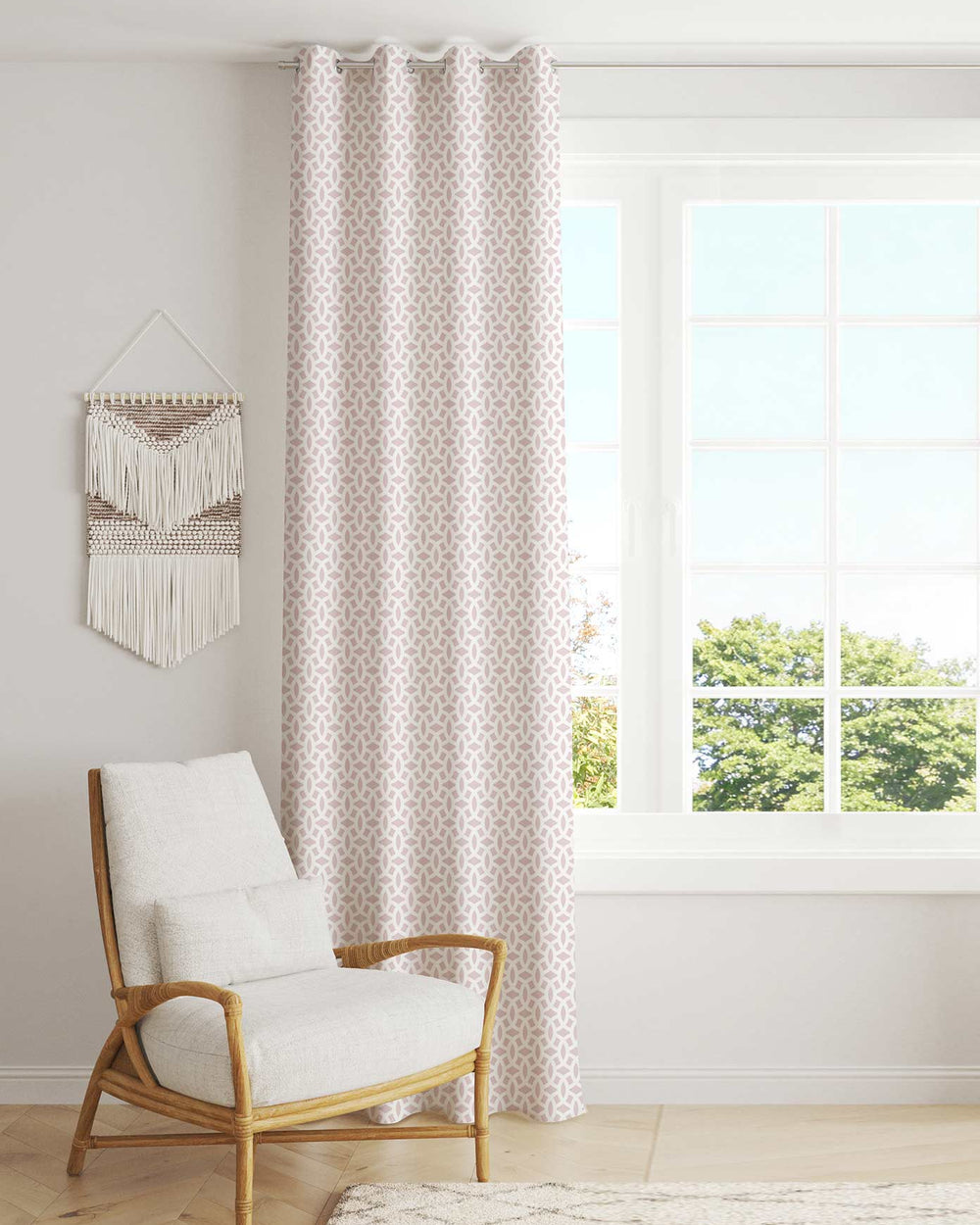 Printed Curtain 341 — Decorative Ready-Made Window Curtain