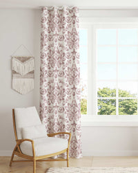 Printed Curtain 344 — Decorative Ready-Made Window Curtain - 1