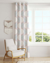 Printed Curtain 359 — Decorative Ready-Made Window Curtain - 1