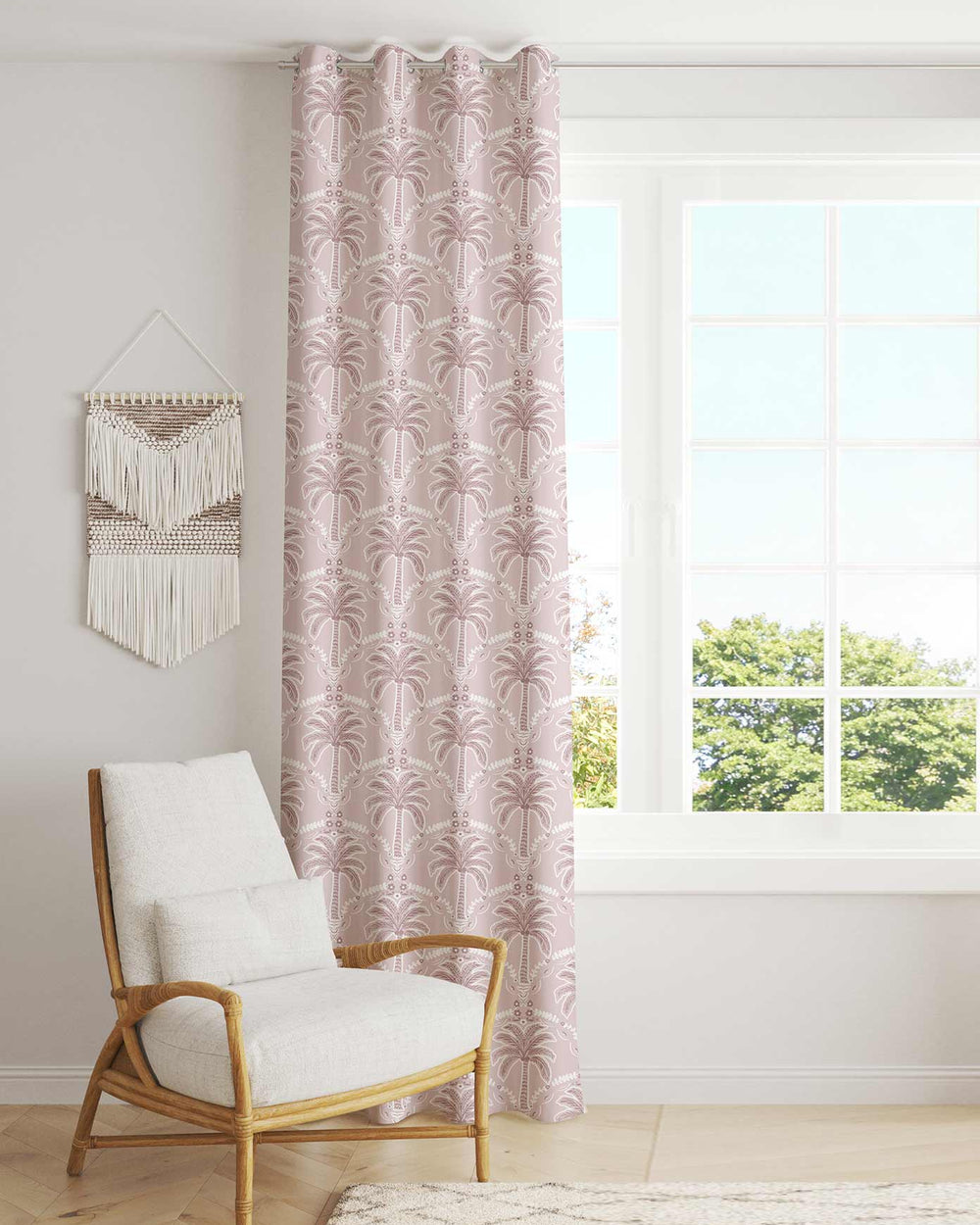 Printed Curtain 371 — Decorative Ready-Made Window Curtain