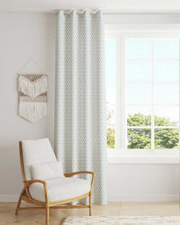 Printed Curtain 457 — Decorative Ready-Made Window Curtain - 1