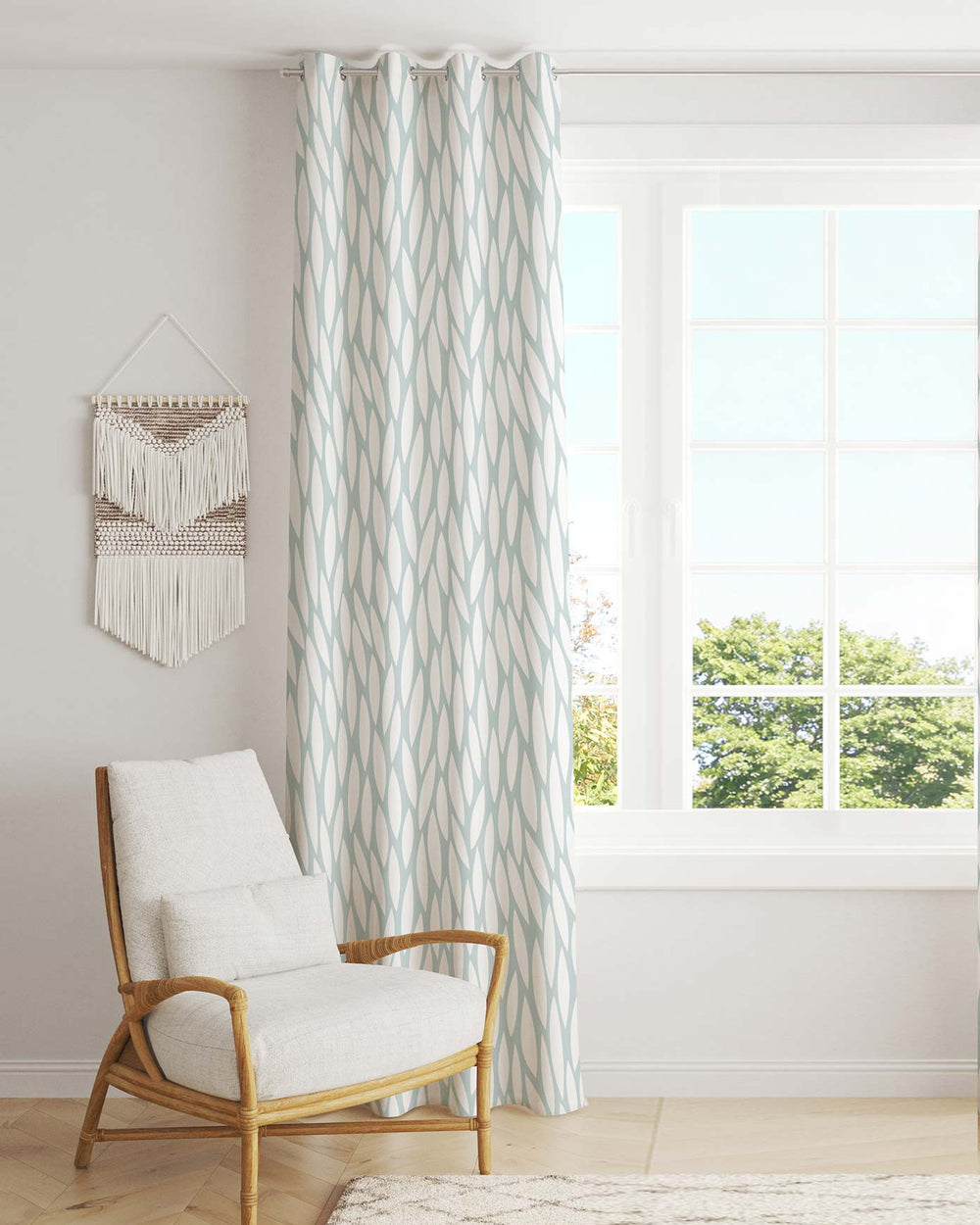Printed Curtain 461 — Decorative Ready-Made Window Curtain