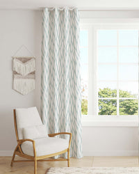 Printed Curtain 461 — Decorative Ready-Made Window Curtain - 1