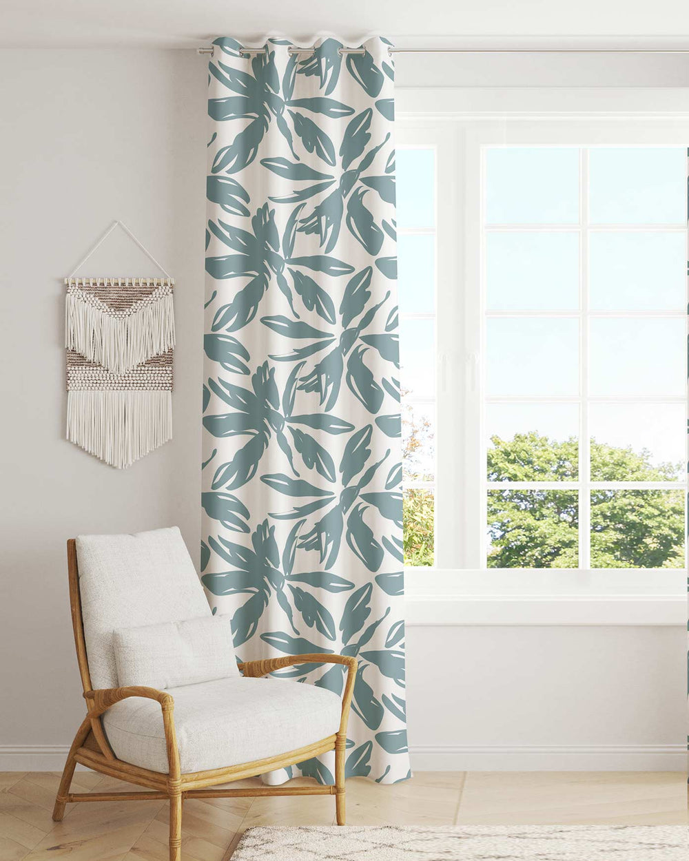 Printed Curtain 462 — Decorative Ready-Made Window Curtain