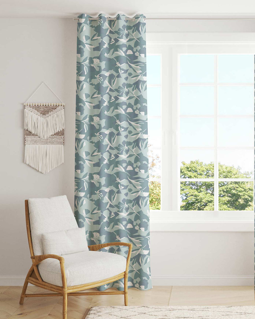Printed Curtain 463 — Decorative Ready-Made Window Curtain