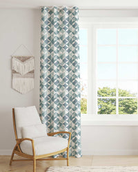 Printed Curtain 464 — Decorative Ready-Made Window Curtain - 1
