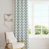 Printed Curtain 466 — Decorative Ready-Made Window Curtain
