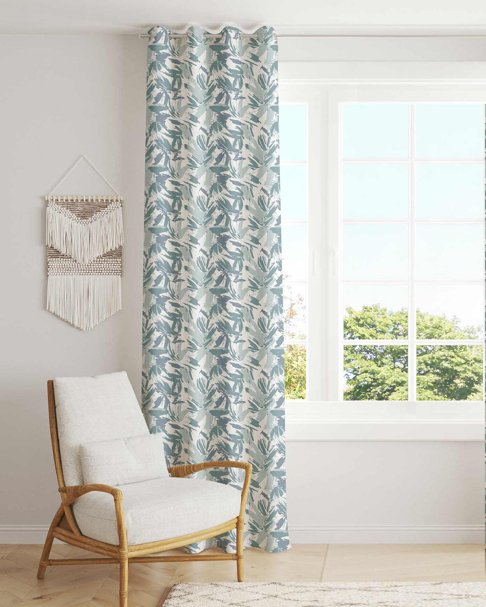 Printed Curtain 467 — Decorative Ready-Made Window Curtain