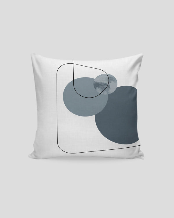 Circle Charm Cushion Cover | Geometric Print 50×50 cm